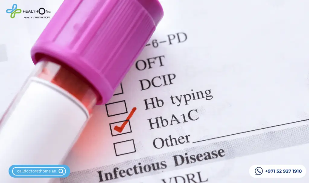Glycosylated Hemoglobin (HbA1c) Test at Home in Dubai